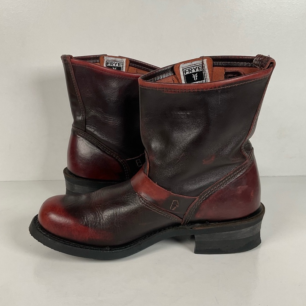 Frye 8r Whiskey Harness Boots | Retired Style | USA Made | Women’s 8.5 M - Picture 13 of 16